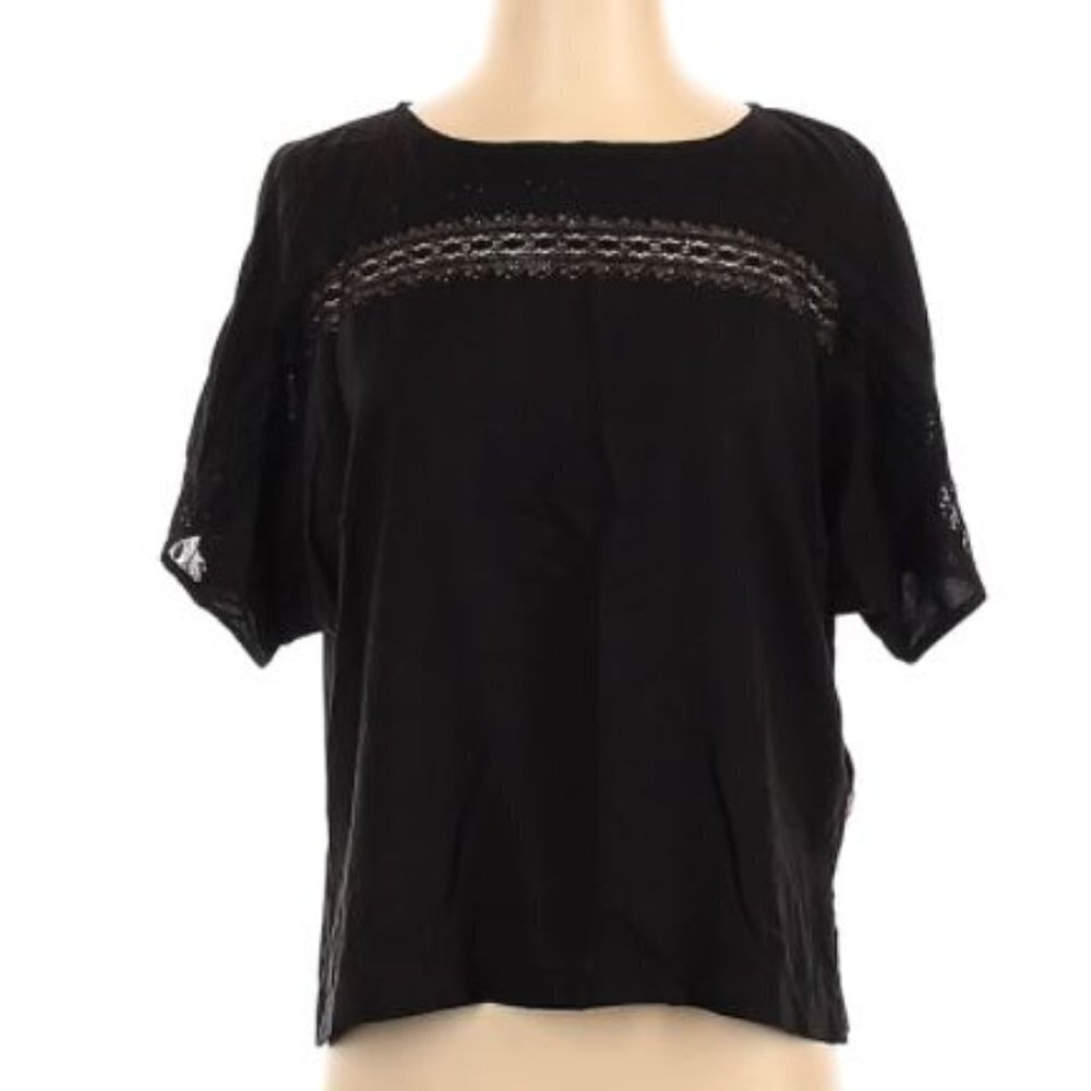 LEVI'S Short Sleeve Blouse - Size Medium